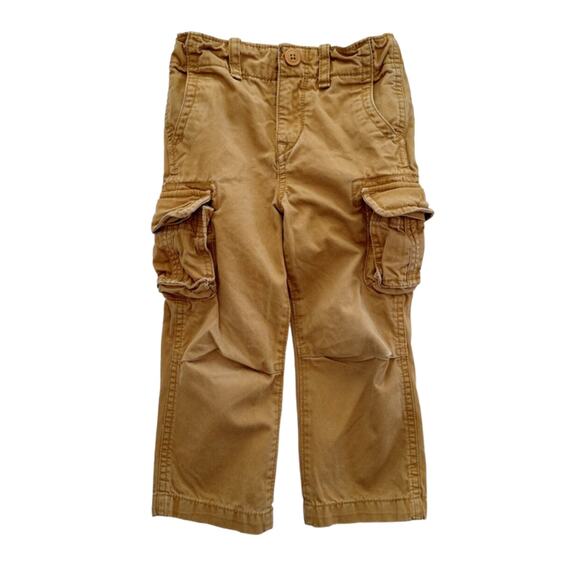 Gap Camel Cargo Pants Size 3 - Picture 1 of 4